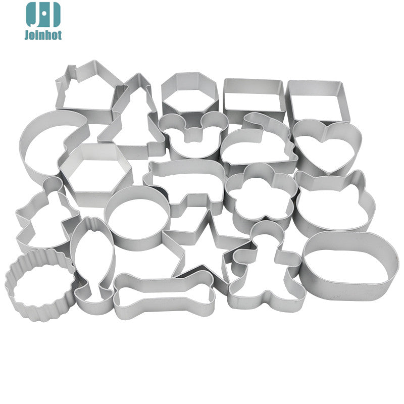 Baking Kitchen Tools Cookie Cutters Moulds Aluminum Alloy Cute Animal Candy Shape Biscuit Mold DIY Fondant Pastry Decorating