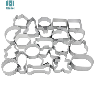 Baking Kitchen Tools Cookie Cutters Moulds Aluminum Alloy Cute Animal Candy Shape Biscuit Mold DIY Fondant Pastry Decorating