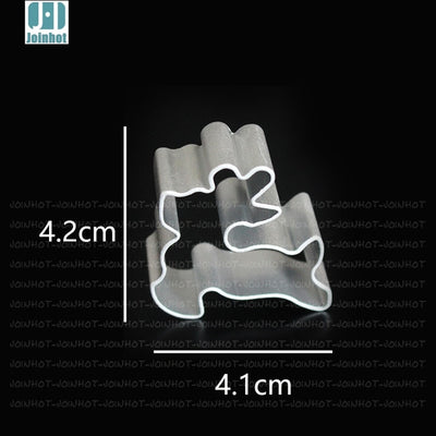 Baking Kitchen Tools Cookie Cutters Moulds Aluminum Alloy Cute Animal Candy Shape Biscuit Mold DIY Fondant Pastry Decorating